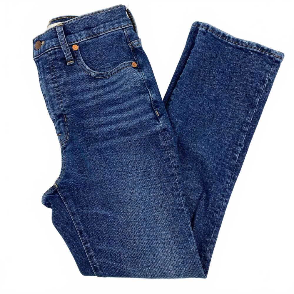Madewell Dark Wash Slim Demi-Boot Jeans | Women’s Regular 25